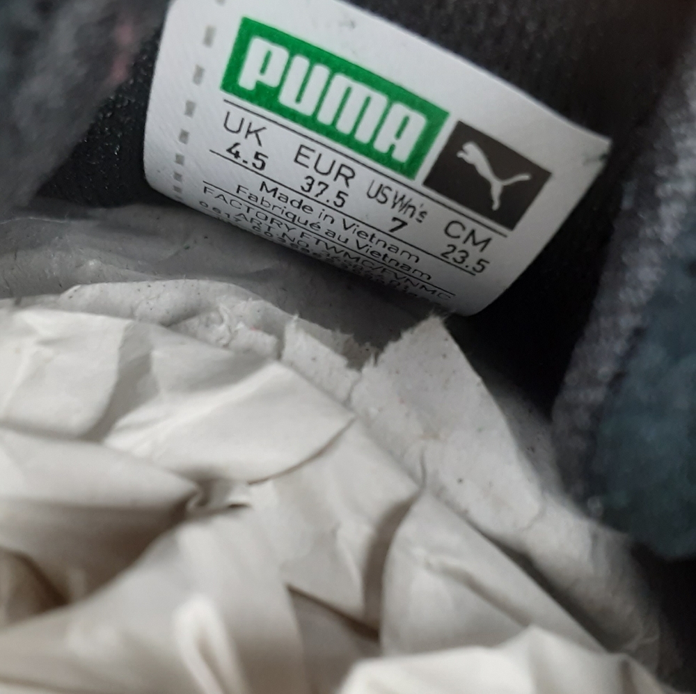 Women's Puma Suede Platform Gem Toe - Picture 10 of 10